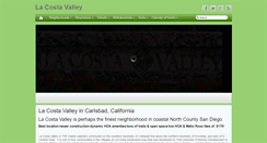 Desktop Screenshot of la-costa-valley.com