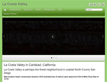 Tablet Screenshot of la-costa-valley.com